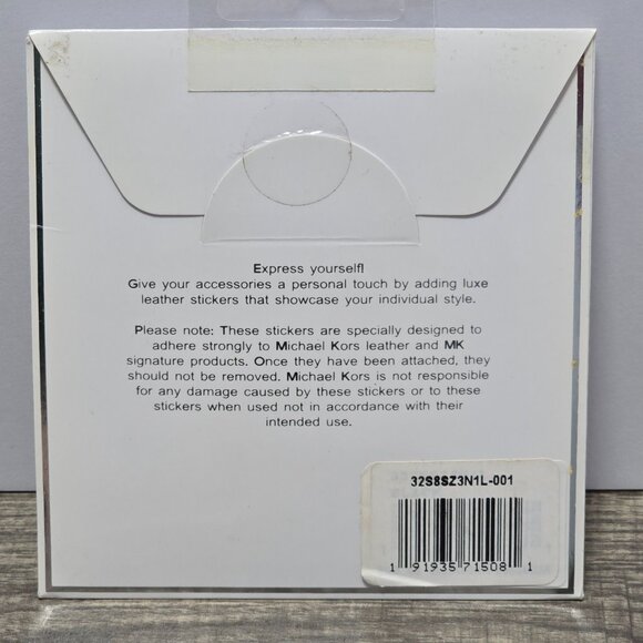Black or Brown Michael Kors Wallet Stickers Brand New - Picture 4 of 5